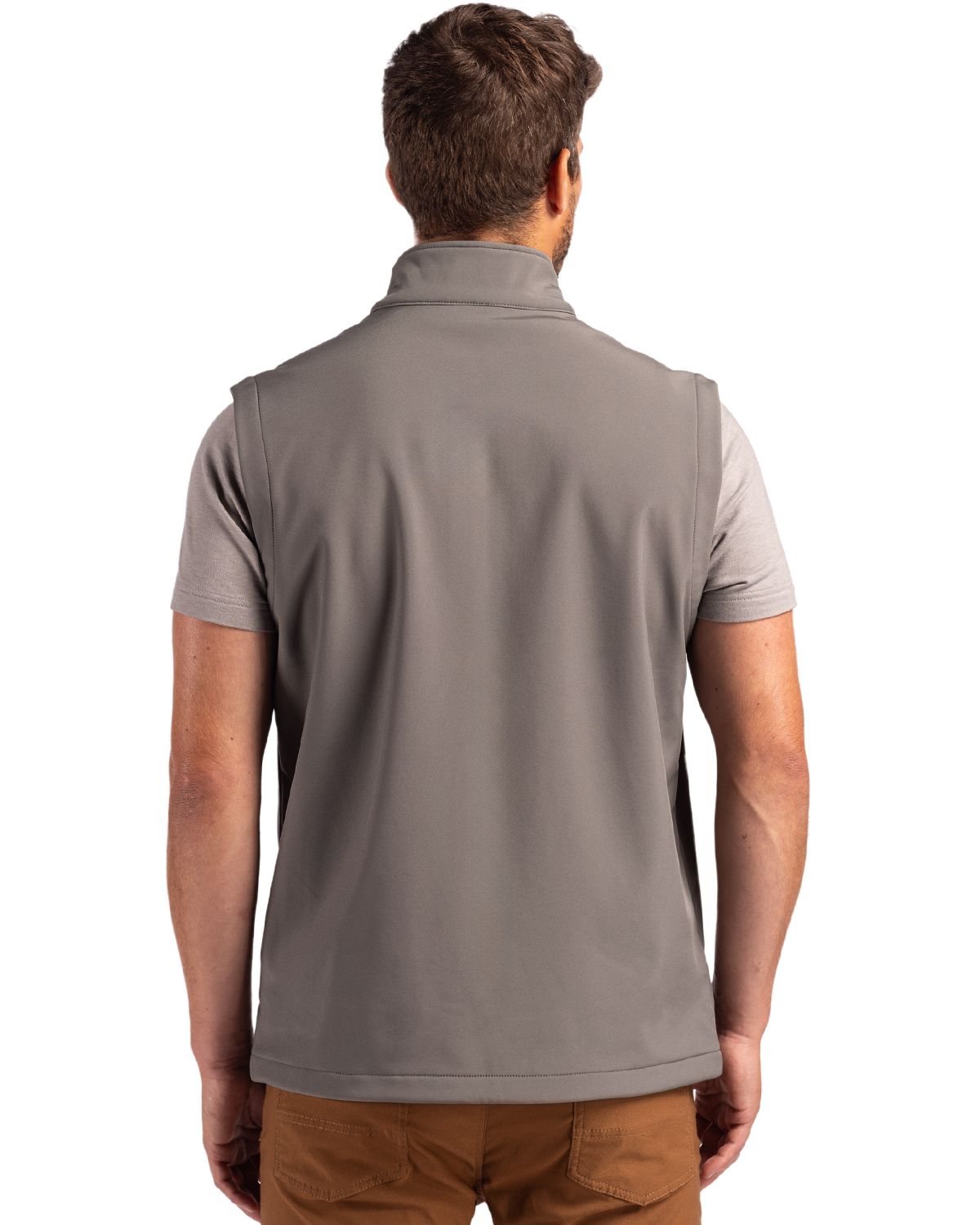 Clique Tempo Recycled Stretch Softshell Mens Full Zip Vest