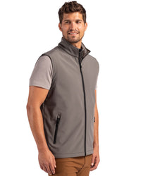 Clique Tempo Recycled Stretch Softshell Mens Full Zip Vest