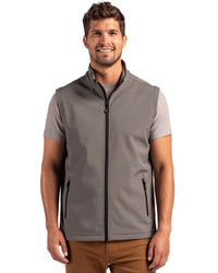 Clique Tempo Recycled Stretch Softshell Mens Full Zip Vest