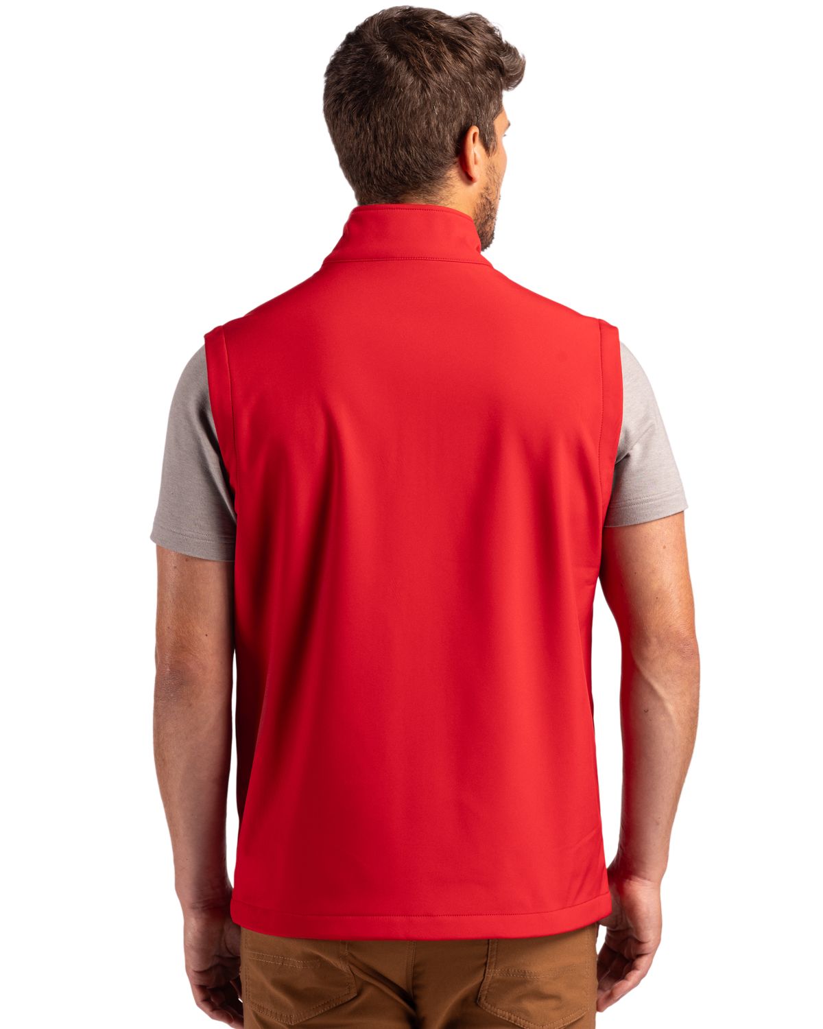 Clique Tempo Recycled Stretch Softshell Mens Full Zip Vest