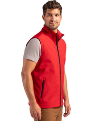 Clique Tempo Recycled Stretch Softshell Mens Full Zip Vest
