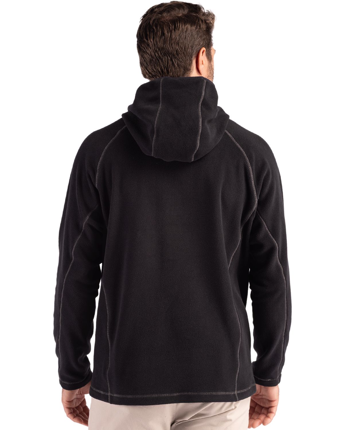 Clique Powder Recycled Fleece Mens Half Zip Sweatshirt