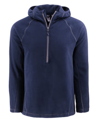 Clique Powder Recycled Fleece Mens Half Zip Sweatshirt