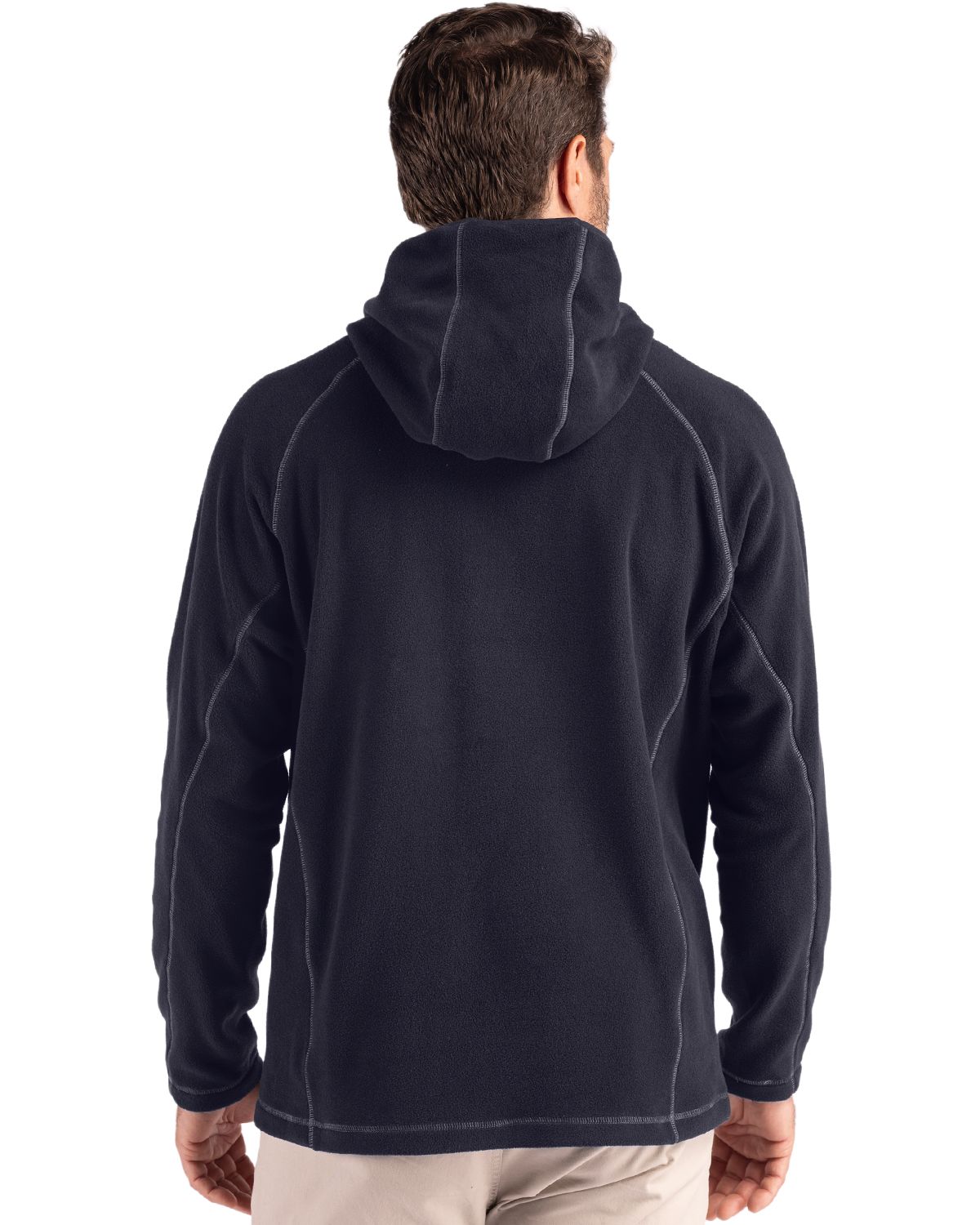 Clique Powder Recycled Fleece Mens Half Zip Sweatshirt