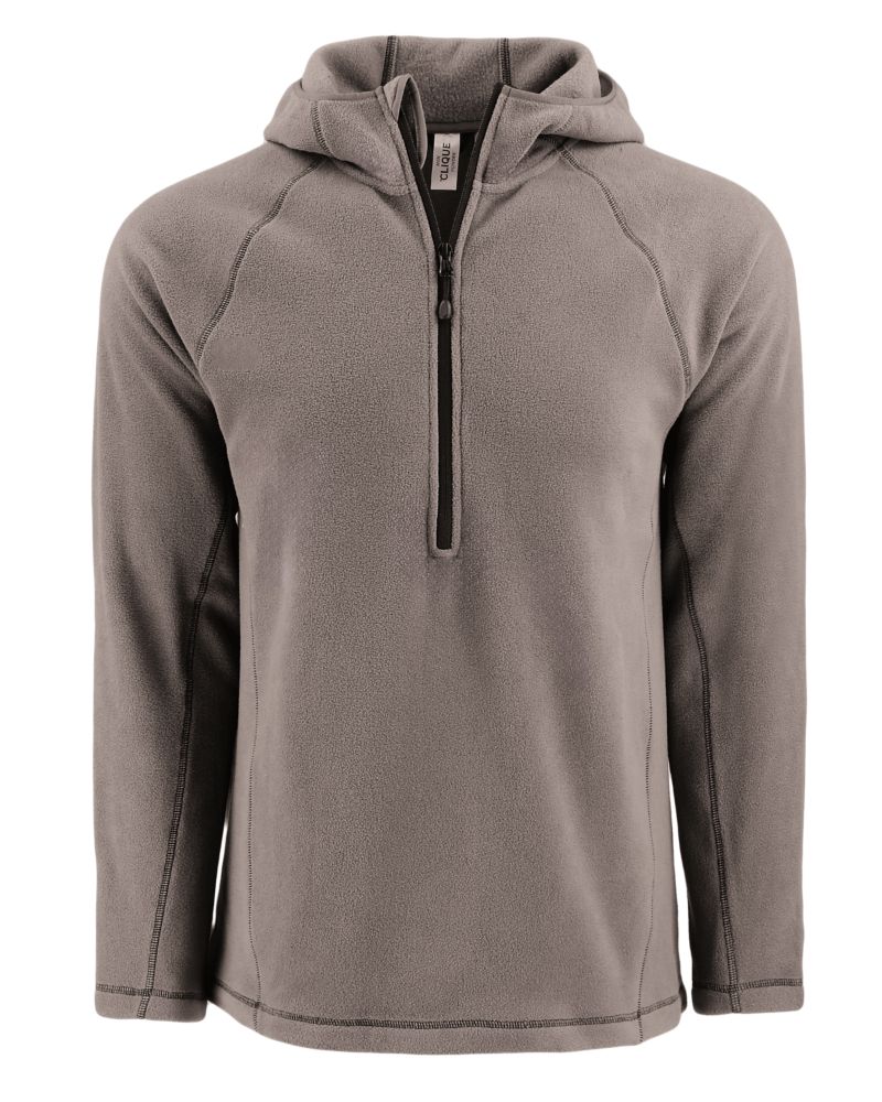 Clique Powder Recycled Fleece Mens Half Zip Sweatshirt