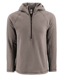 Clique Powder Recycled Fleece Mens Half Zip Sweatshirt