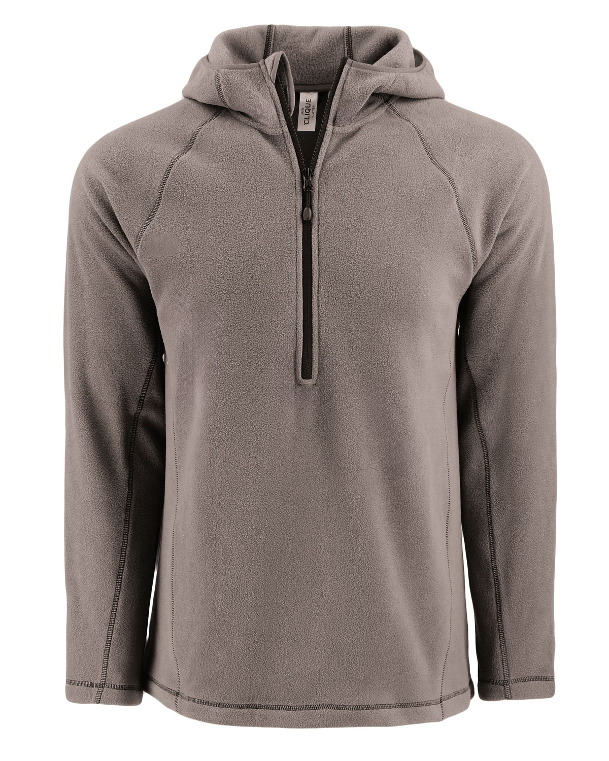 Clique Powder Recycled Fleece Mens Half Zip Sweatshirt