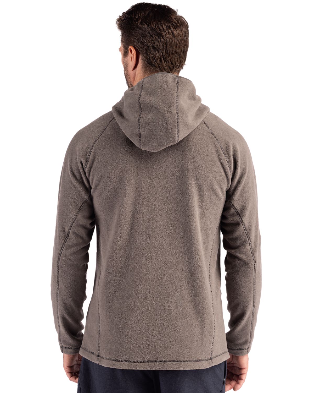 Clique Powder Recycled Fleece Mens Half Zip Sweatshirt