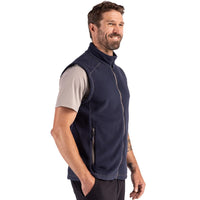 Clique Powder Recycled Fleece Mens Full Zip Vest