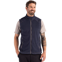 Clique Powder Recycled Fleece Mens Full Zip Vest