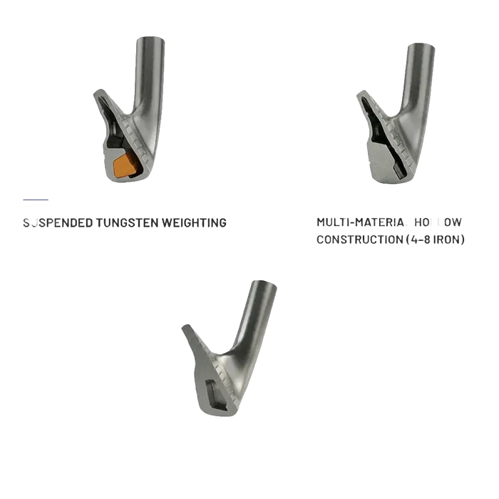 Mizuno Pro M-15 Iron Sets - Graphite - Free Custom Options - Pre-Order