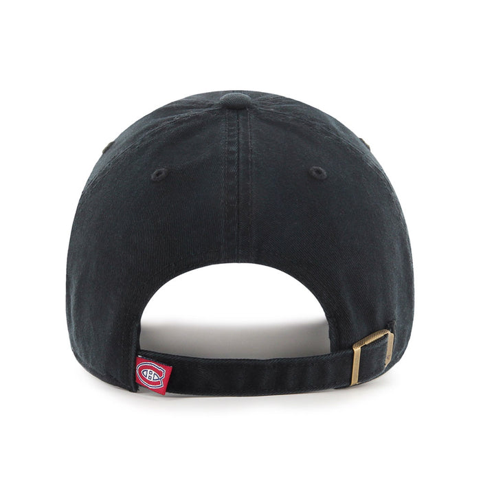 Montreal Canadiens '47 Clean Up Cap - Black on Black