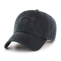 Montreal Canadiens '47 Clean Up Cap - Black on Black