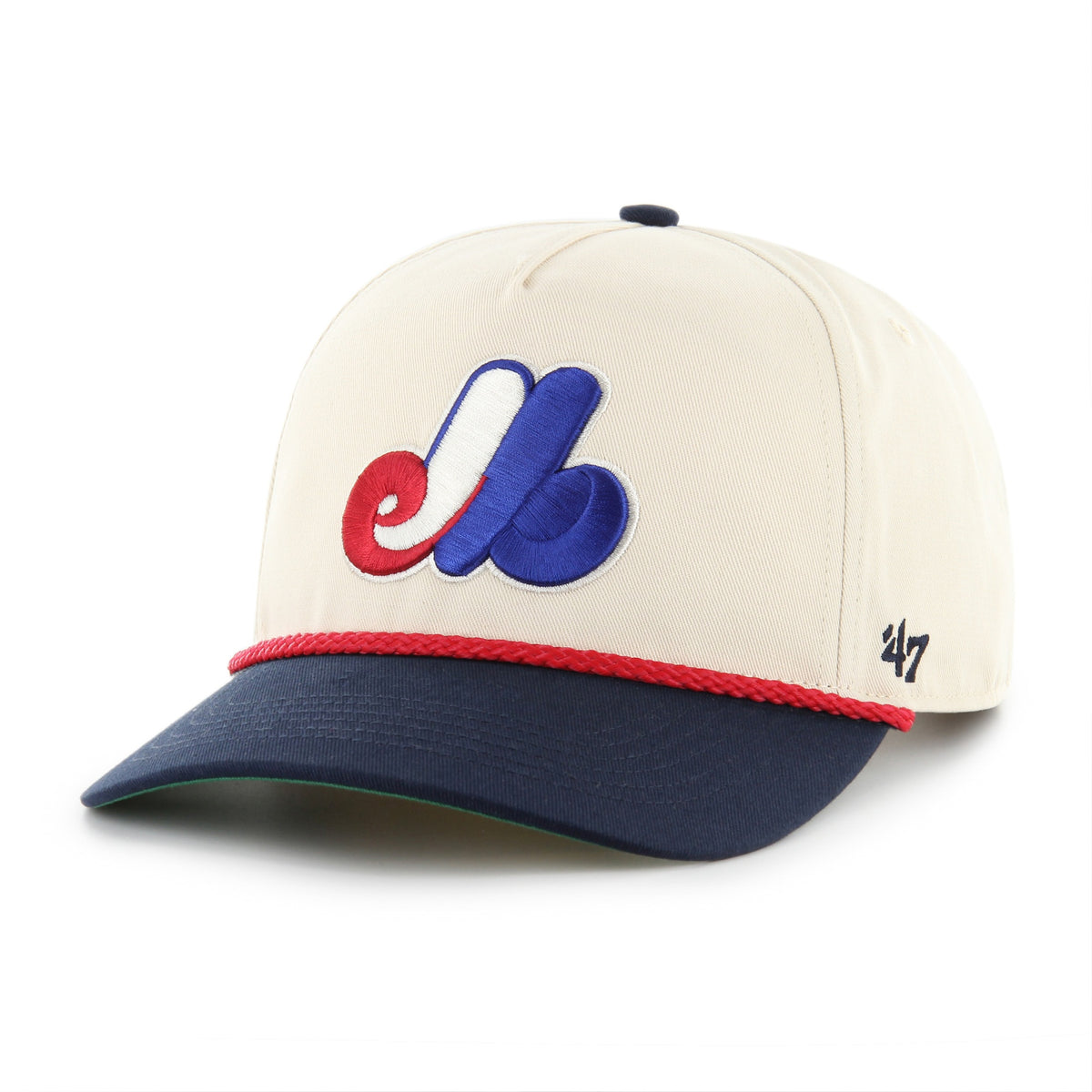 Montreal Expos '47 Natural Rope Two-Tone Hitch