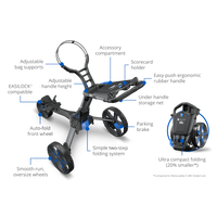 MotoCaddy QB2 Golf Push Cart