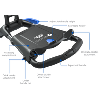 MotoCaddy QB2 Golf Push Cart