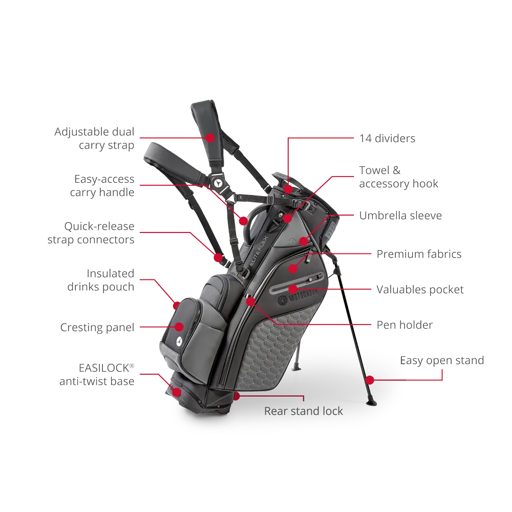 Motocaddy EliteFLEX Hybrid Golf Bag