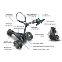 Motocaddy M5 GPS DHC Ultra Lithium Electric Golf Cart