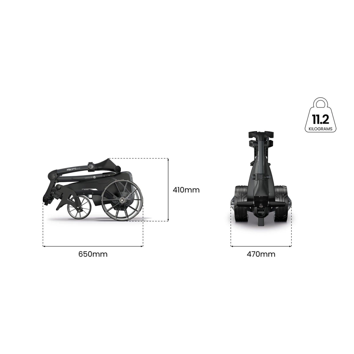 Motocaddy M5 GPS DHC Ultra Lithium Electric Golf Cart