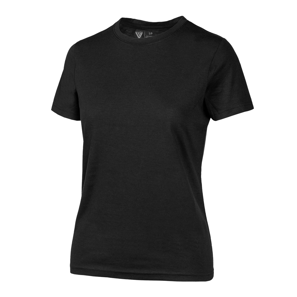 Levelwear Maddox Crew Neck Tee - Womens - Black