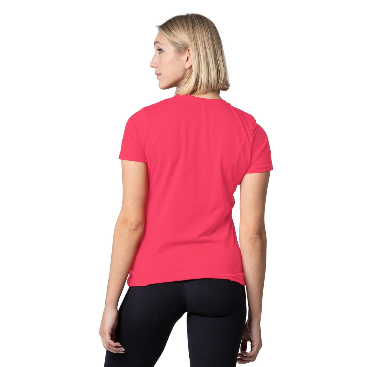 Levelwear Maddox Crew Neck Tee - Womens - Heather Raspberry