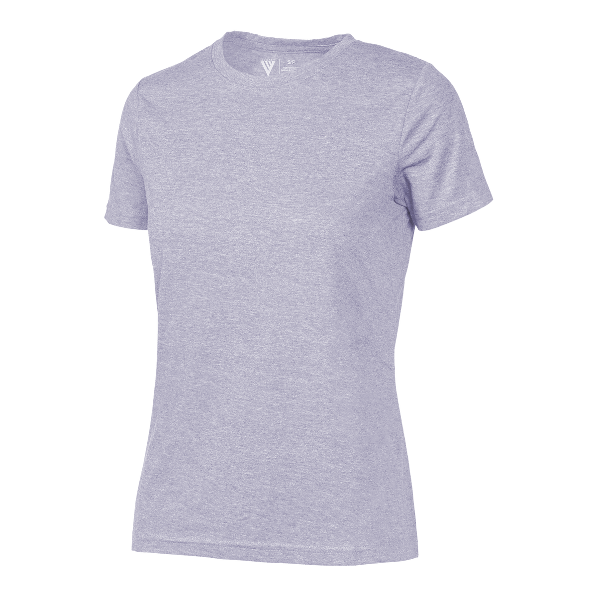 Levelwear Maddox Crew Neck Tee - Womens - Heather Evening Haze