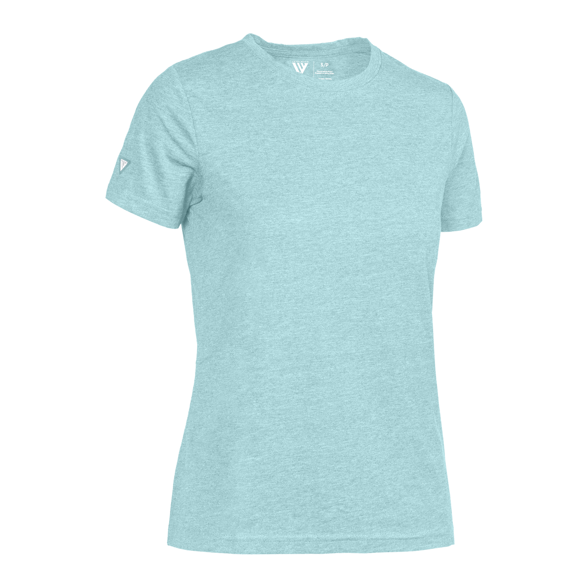 Levelwear Maddox Crew Neck Tee - Womens - Heather Plume