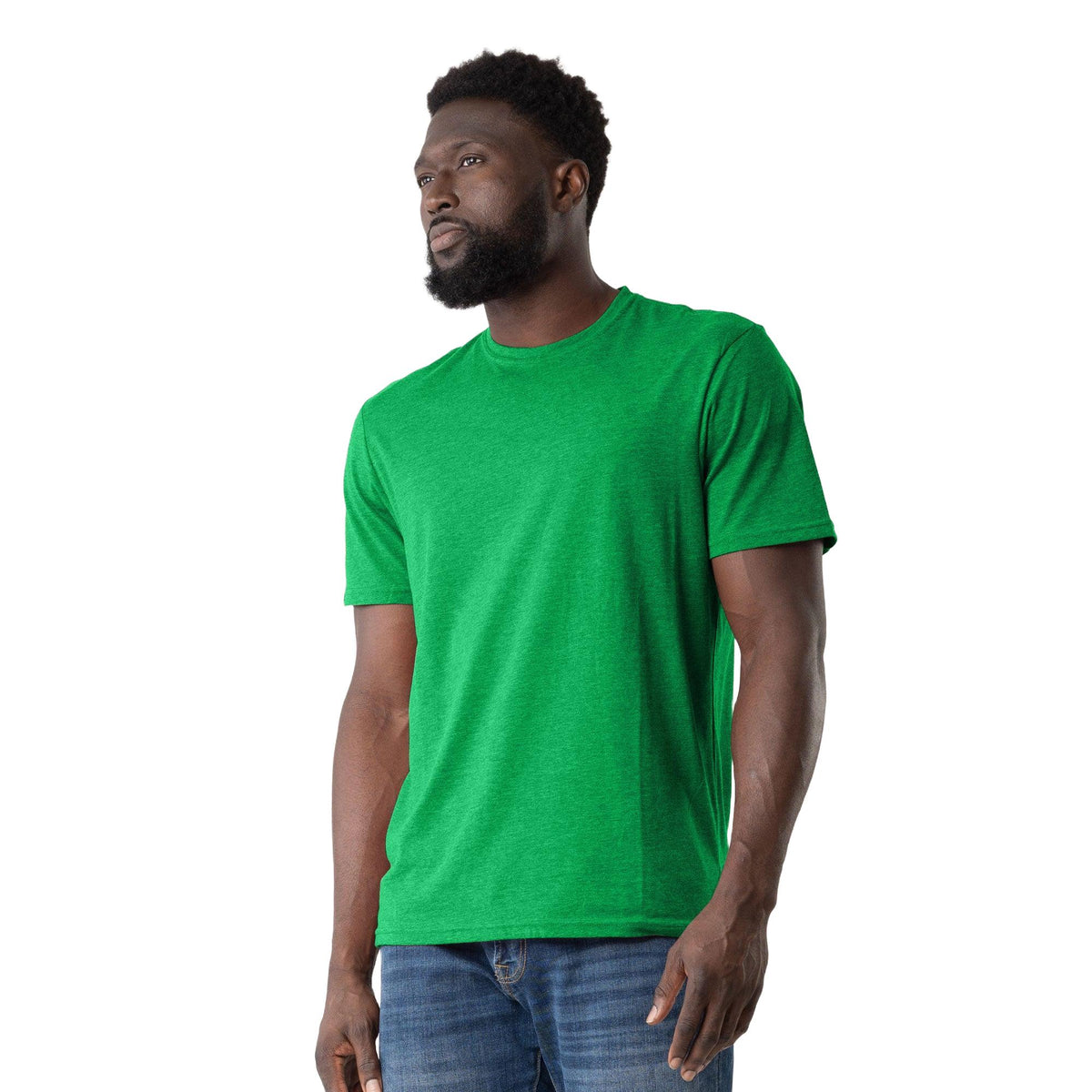 Levelwear Richmond T-Shirt - Mens - Heather Kelly Green
