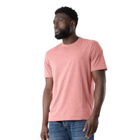 Levelwear Richmond T-Shirt - Mens - Heather Shell Pink