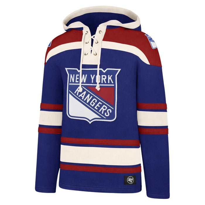 New York Rangers '47 Brand Lacer Hoody