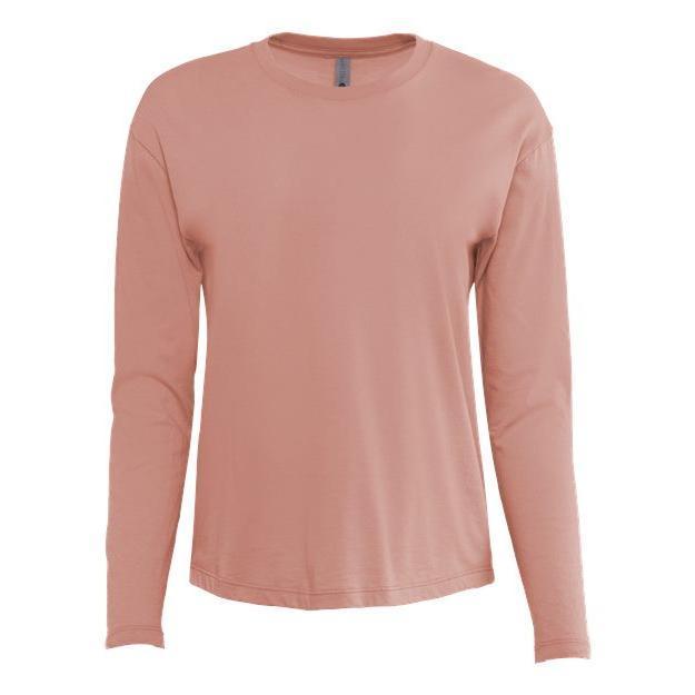 Next Level Women's Cotton Relaxed Long Sleeve T-Shirt