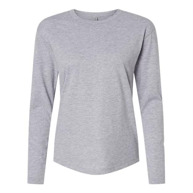 Next Level Women's Cotton Relaxed Long Sleeve T-Shirt