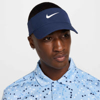 Nike Ace Dri-FIT Visor - Midnight Navy / Anthracite / White