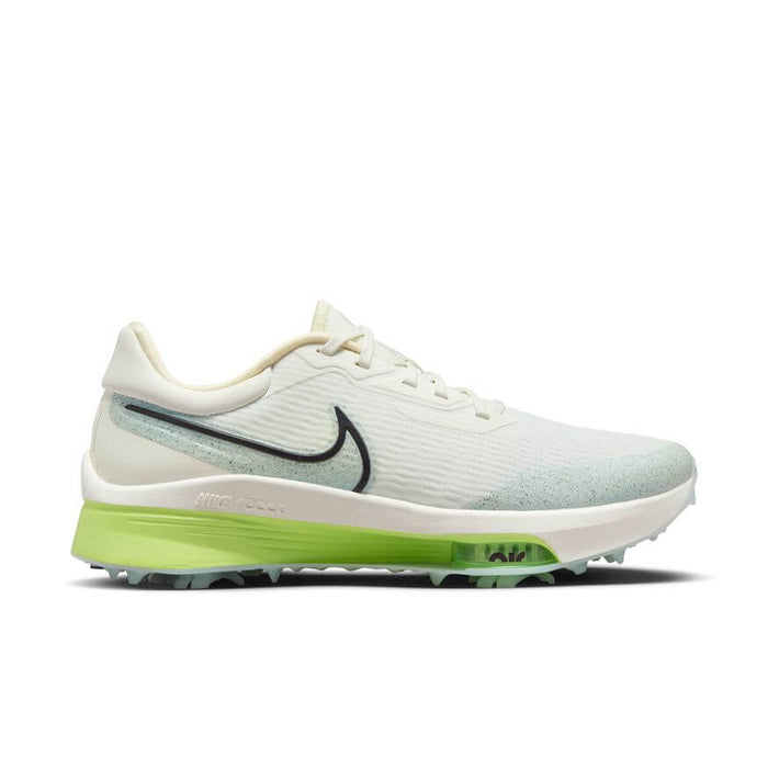Nike Air Zoom Infinity Tour NEXT% Golf Shoe Sail/Green/Coconut - Mens OPEN BOX SIZE 8.5