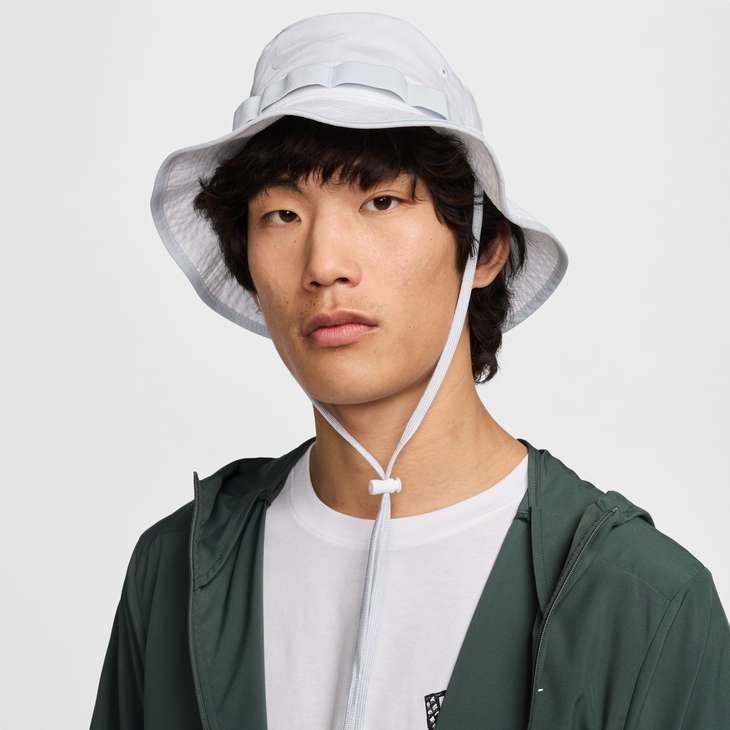 Nike Apex Dri-FIT Bucket Hat - White / Pure Platinum / Anthracite