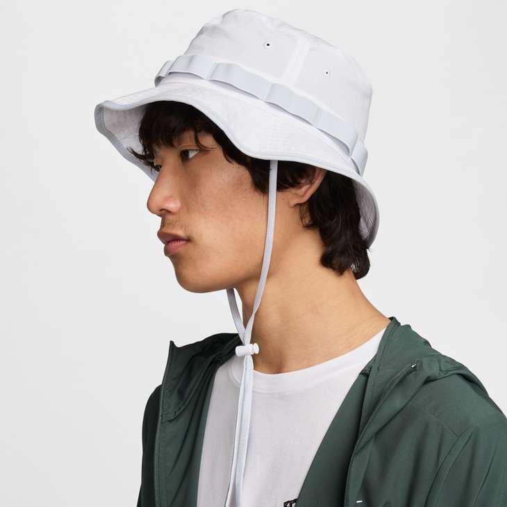 Nike Apex Dri-FIT Bucket Hat - White / Pure Platinum / Anthracite