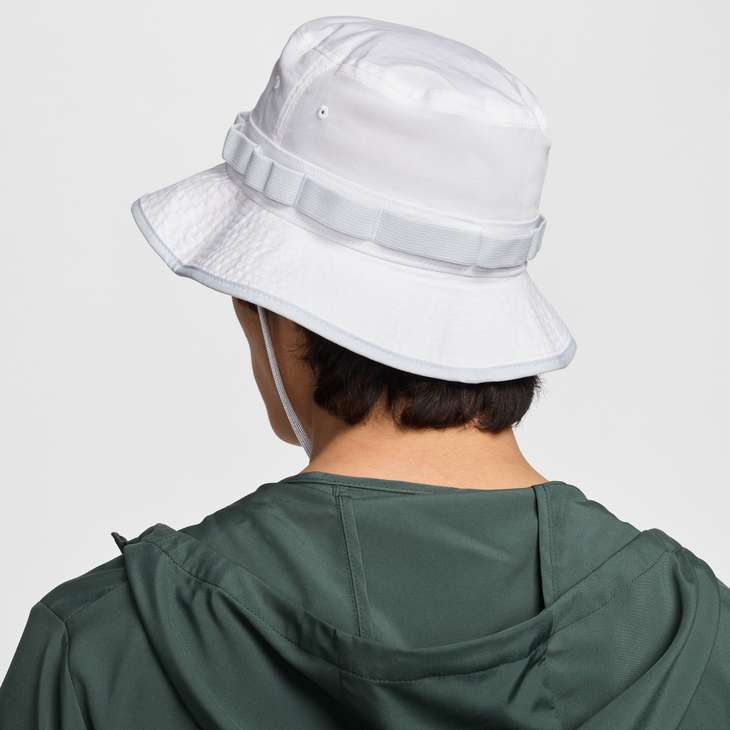 Nike Apex Dri-FIT Bucket Hat - White / Pure Platinum / Anthracite