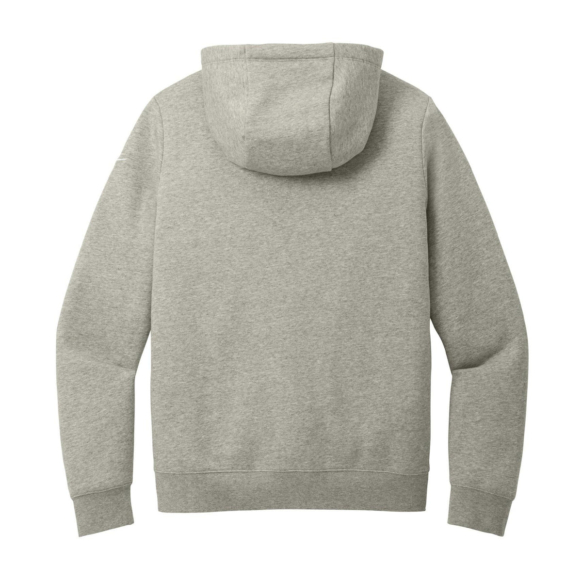 Nike Club Fleece Sleeve Swoosh Full Zip Hoodie - Women's - Dark Grey Heather