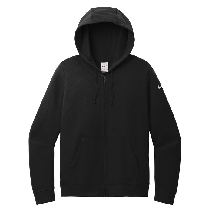 Nike Club Fleece Sleeve Swoosh Full Zip Hoodie - Women's