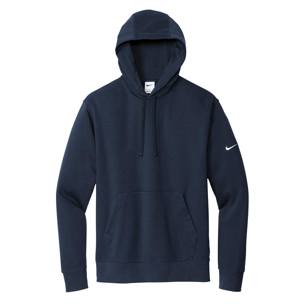 Nike Club Fleece Sleeve Swoosh Pullover Hoodie