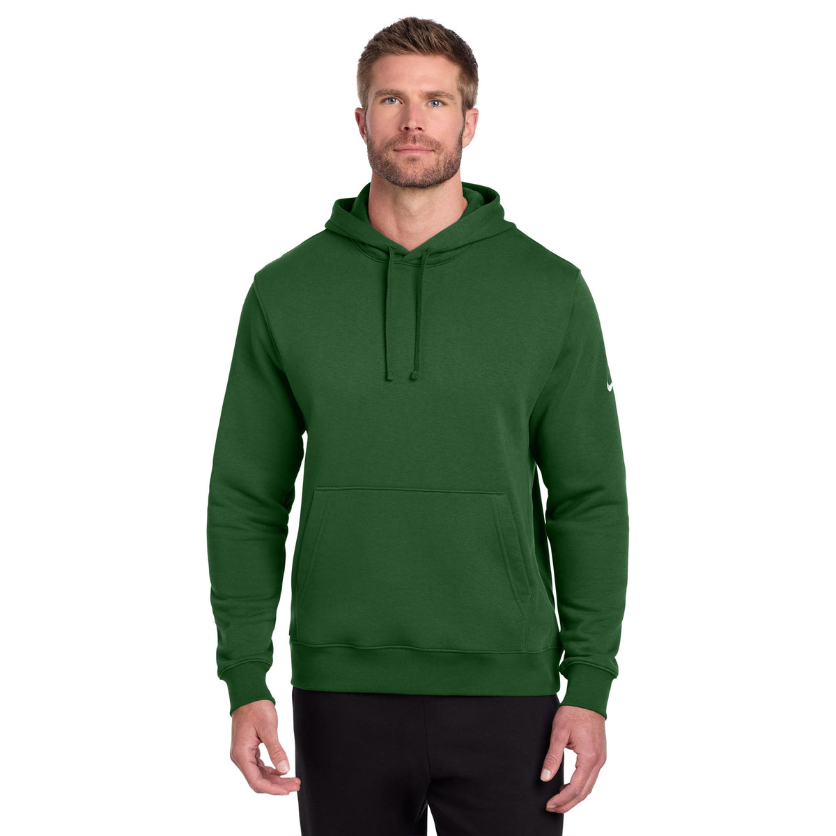 Nike Club Fleece Sleeve Swoosh Pullover Hoodie
