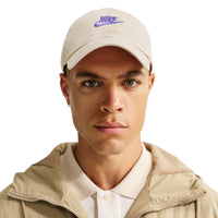 Nike Club Unstructured Futura Wash Cap - Light Khaki / Sapphire