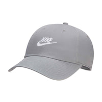 Nike Club Unstructured Futura Wash Cap - Particle Grey / White