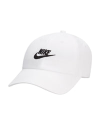 Nike Club Unstructured Futura Wash Cap - White / Black