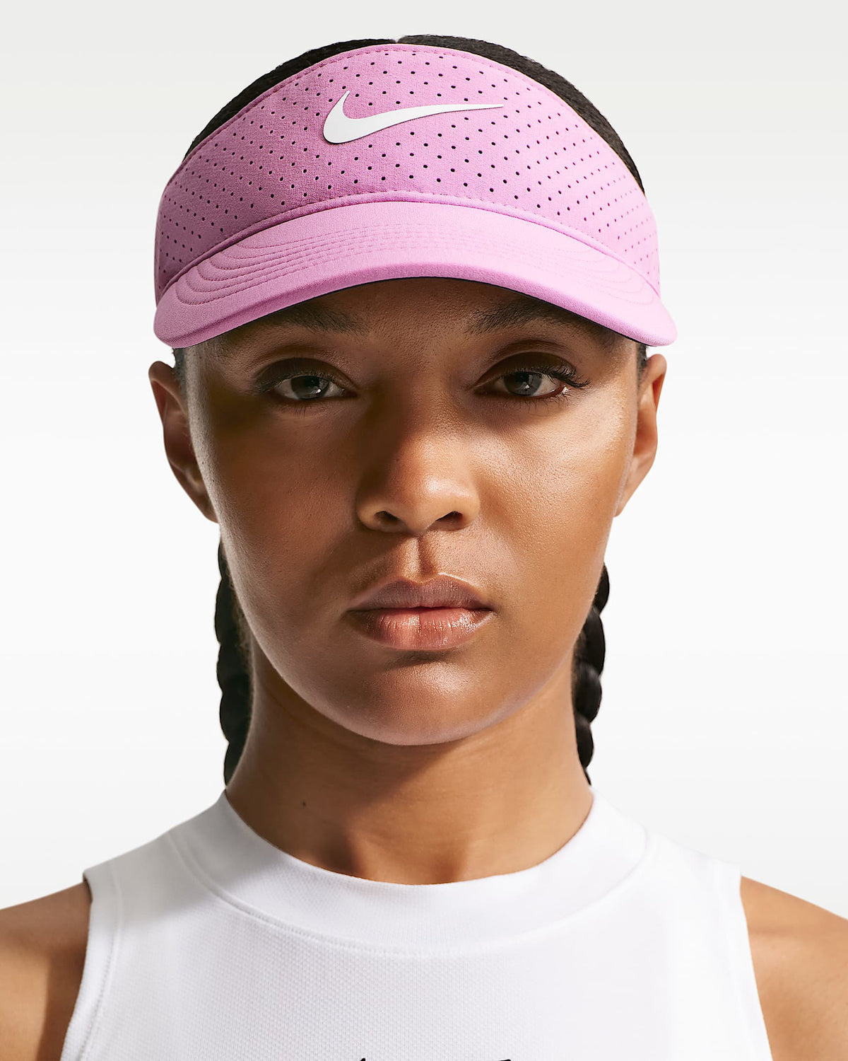 Nike Dri-FIT ADV Ace Visor - Light Magenta / Anthracite / White