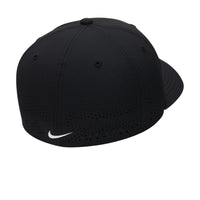Nike Dri-FIT ADV Rise Structured SwooshFlex Cap - Black / Anthracite / White
