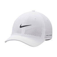 Nike Dri-FIT ADV Rise Structured SwooshFlex Cap - White / Anthracite / Black