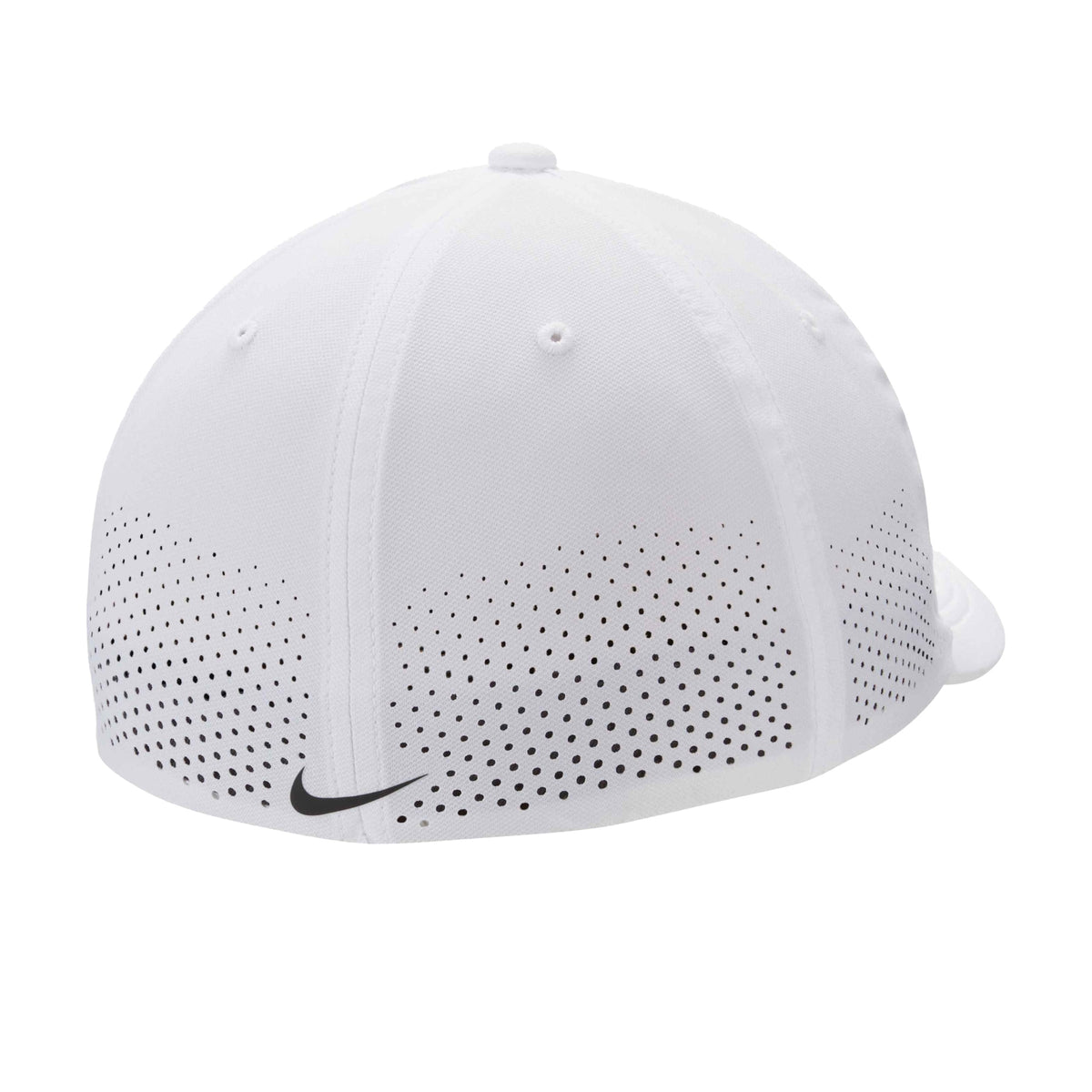 Nike Dri-FIT ADV Rise Structured SwooshFlex Cap - White / Anthracite / Black