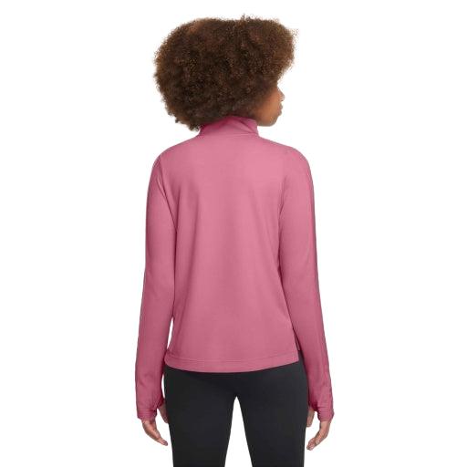 Nike Dri-FIT Big Kids' (Girls') Long-Sleeve 1/2-Zip Top