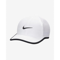 Nike Dri-FIT Club Kids' Unstructured Featherlight Cap - White / Black
